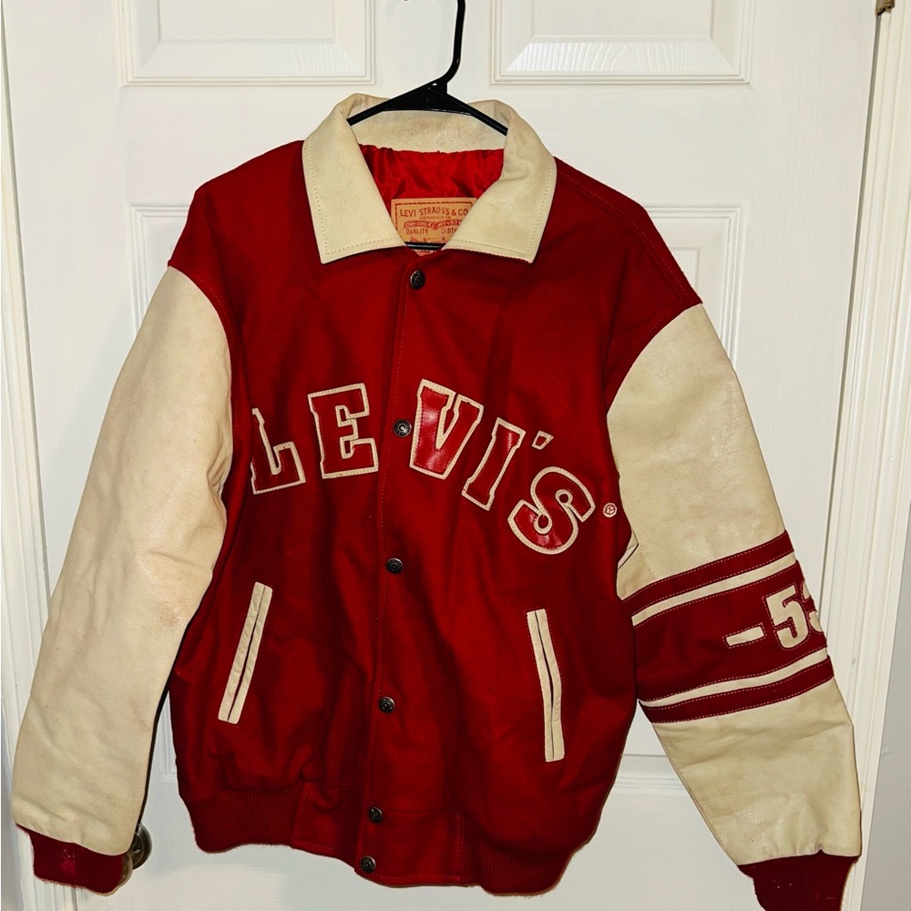 Levis Retro ‘53 Varsity Letterman Large Jacket